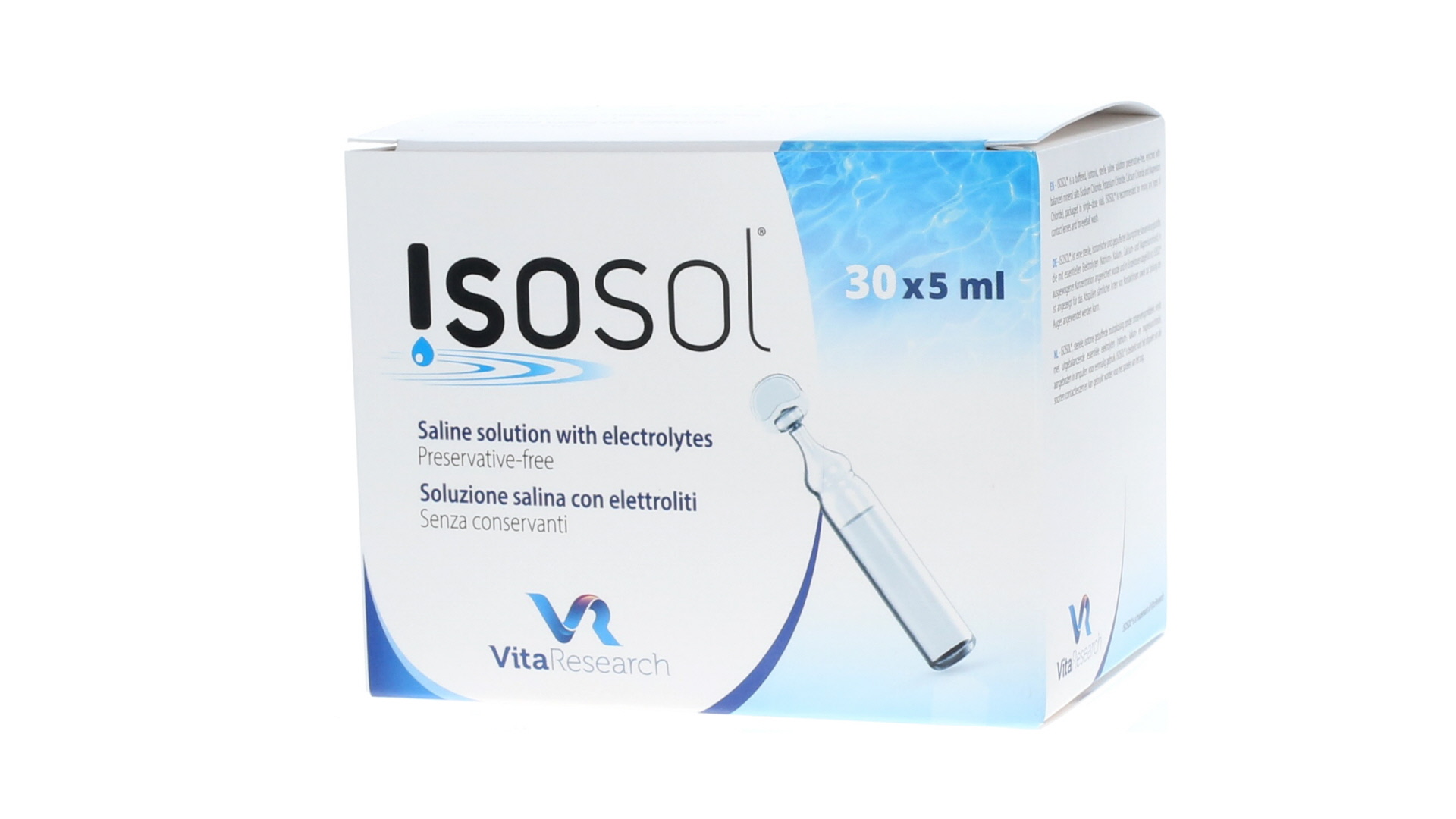 Picture of Isosol 30x5ml (Saline)